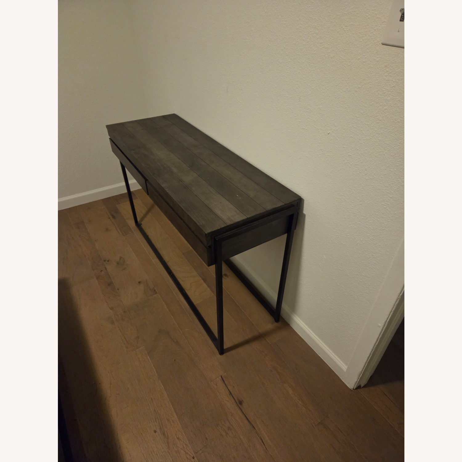 Light Gray Buffet Table - image-1