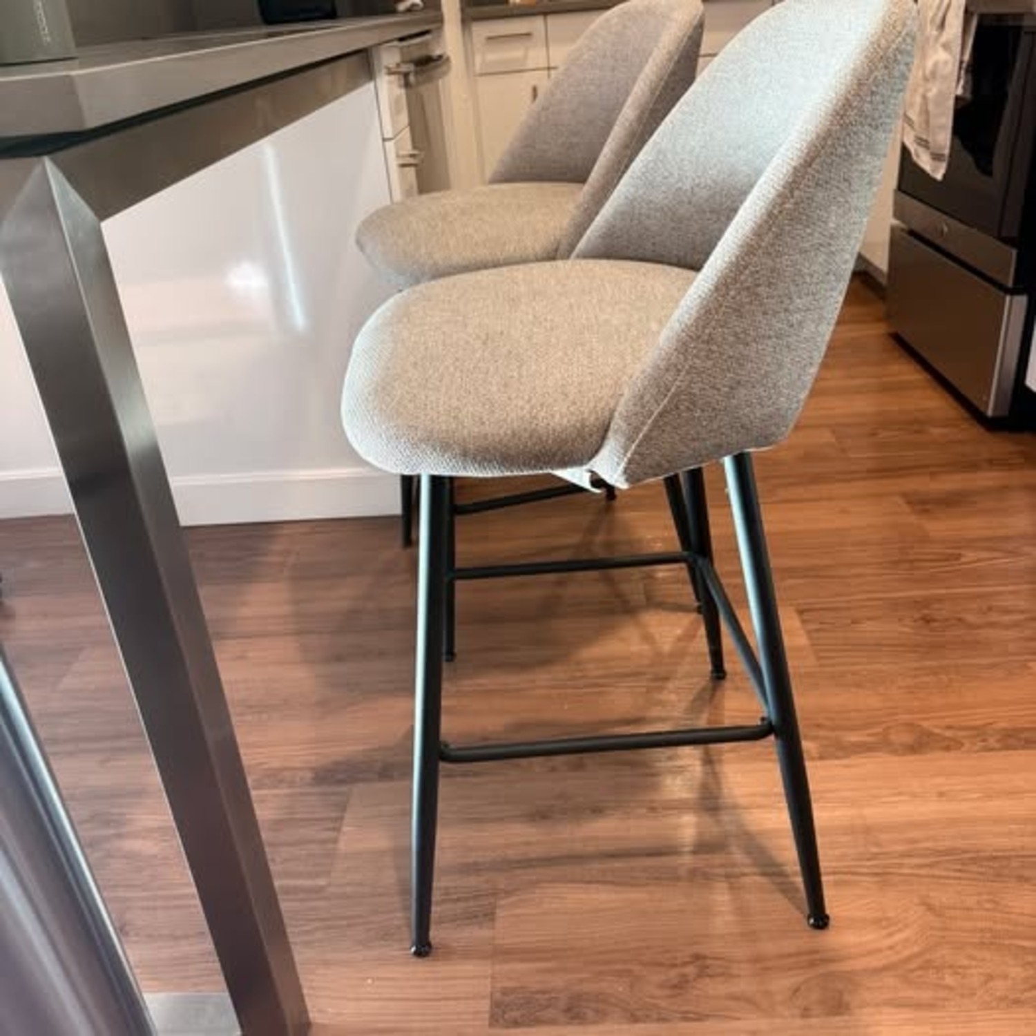 Upholstered Counter Stool (Set of 2) - image-2