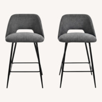 Upholstered Counter Stool (Set of 2)