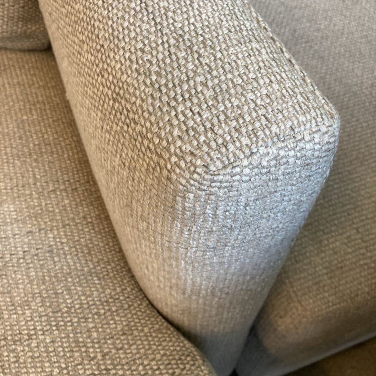 Crate & Barrel Lounge Classic W Ottoman Sofa - image-5