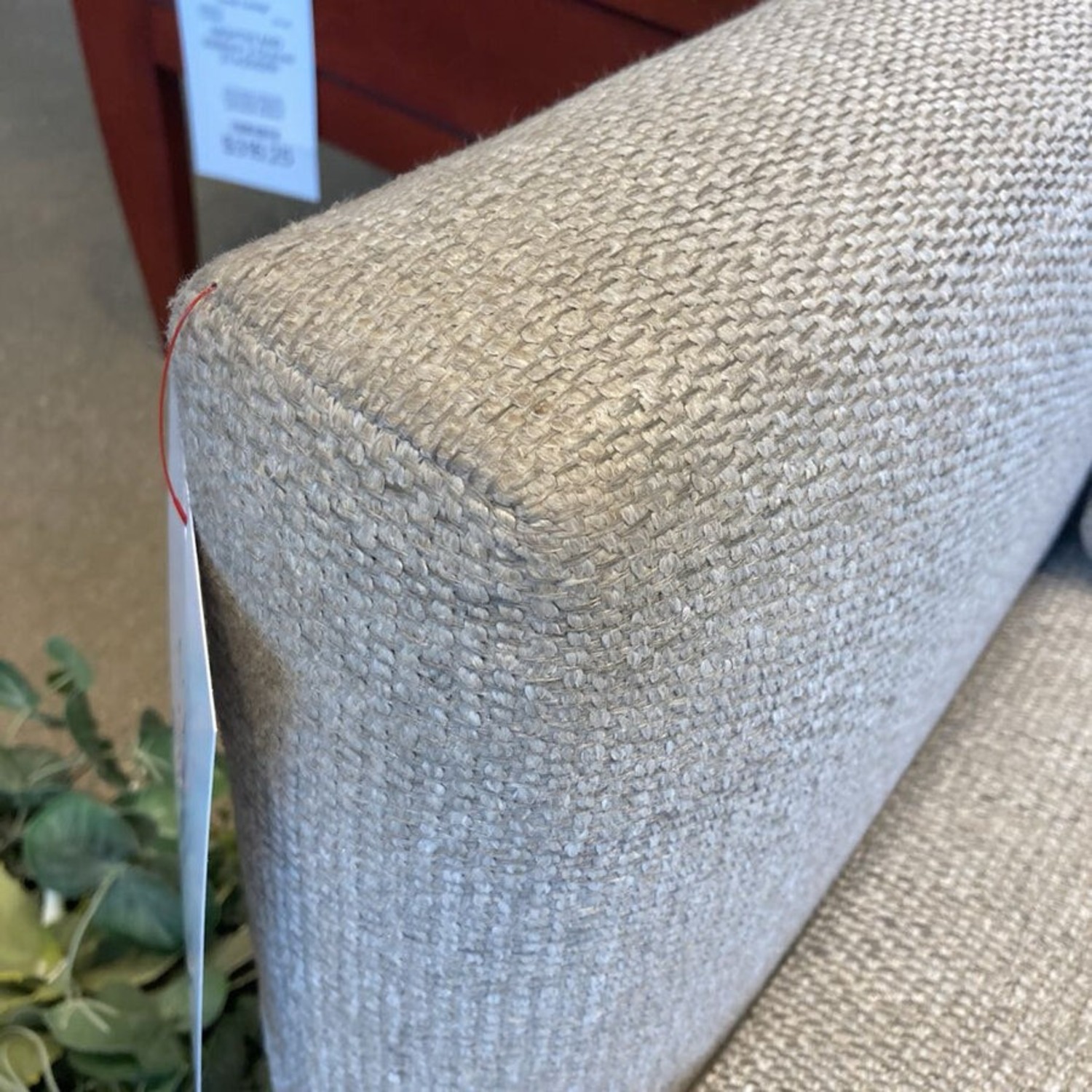 Crate & Barrel Lounge Classic W Ottoman Sofa - image-7