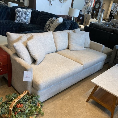 Used Crate & Barrel Lounge Classic W Ottoman Sofa for sale on AptDeco