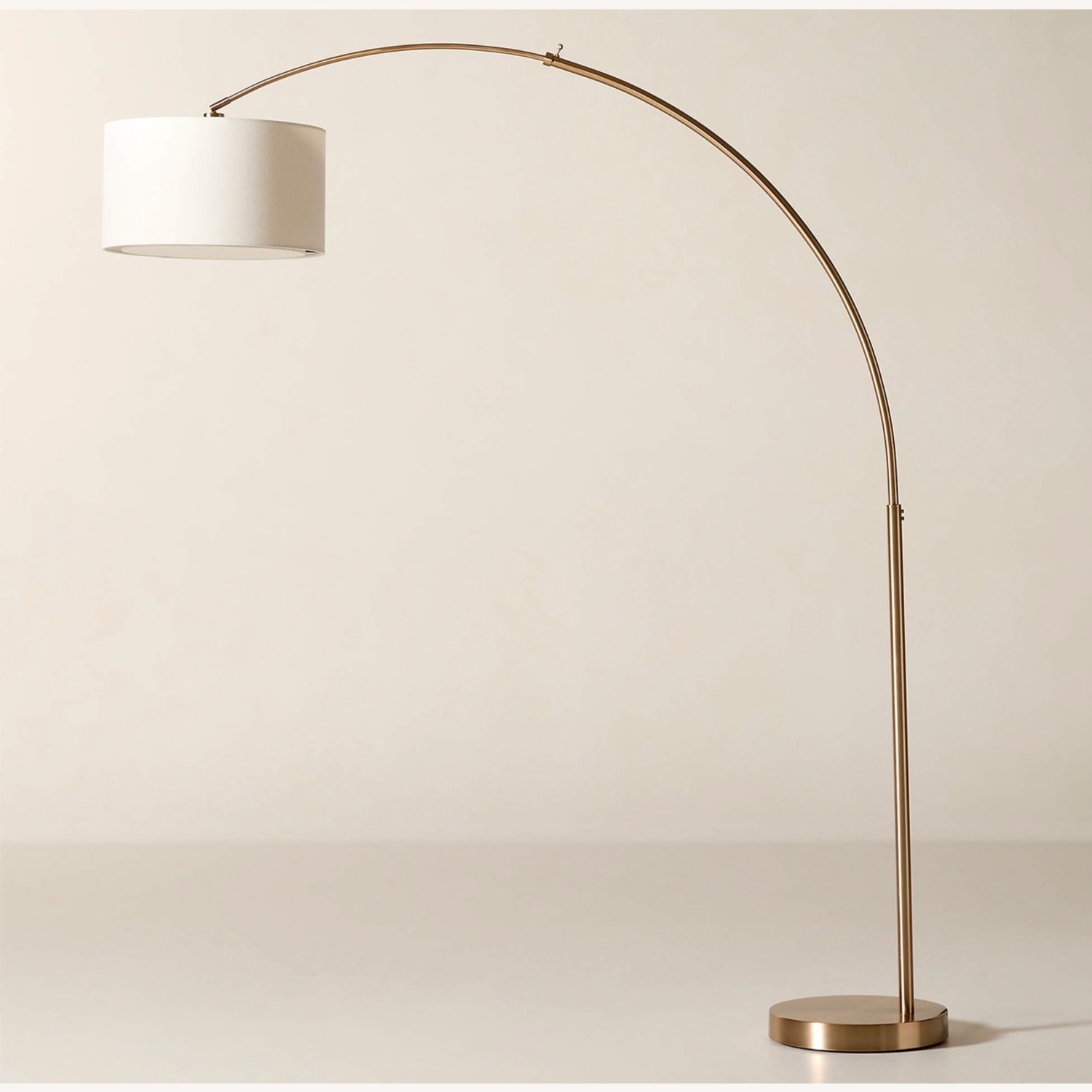 CB2 Big Dipper Arc Brass Floor Lamp - image-2