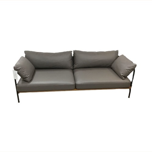 Used Crawford Minimalist Vegan Leather Sofa for sale on AptDeco