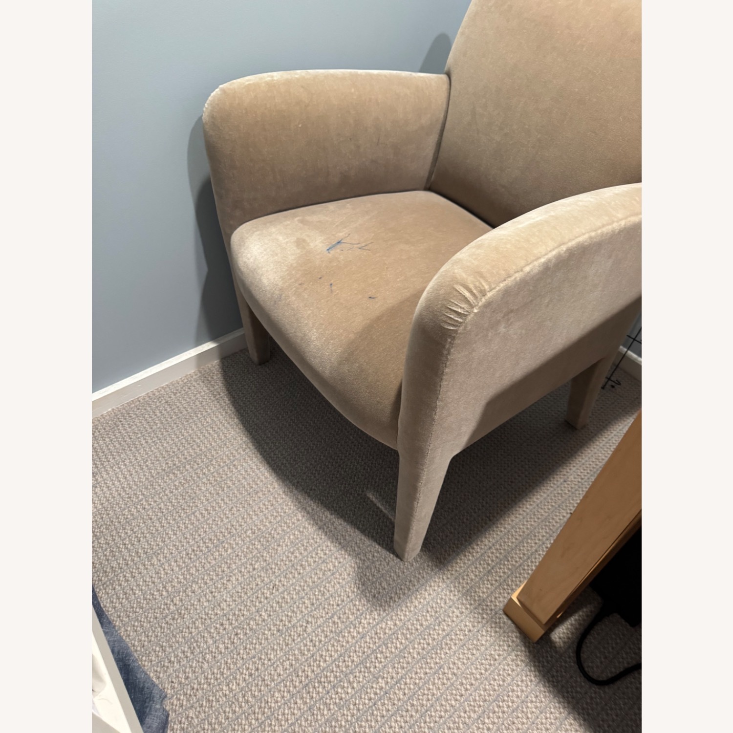 Donghia Velvet Lounge Chair   - image-4