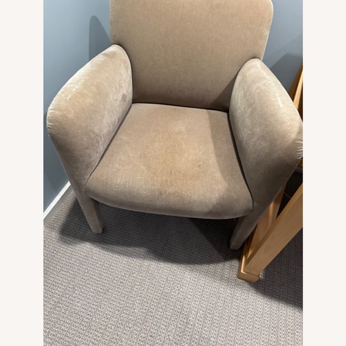 Used Donghia Velvet Lounge Chair   for sale on AptDeco