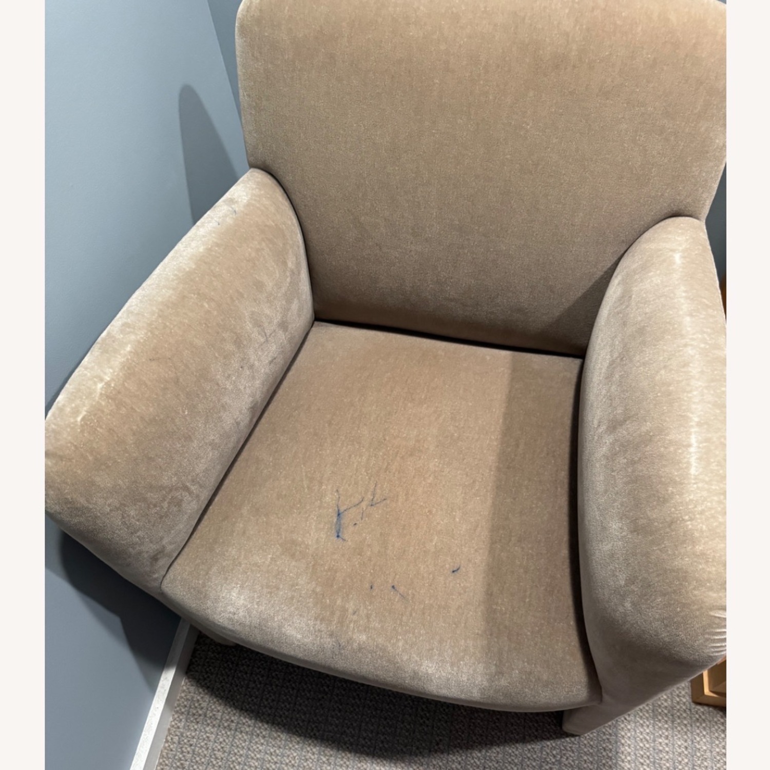 Donghia Velvet Lounge Chair   - image-3