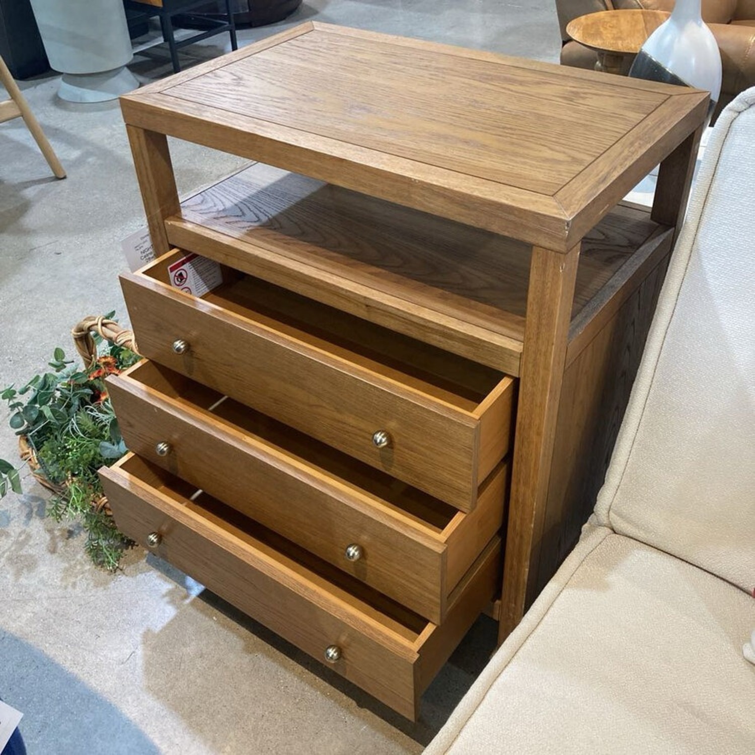 Celine 3-Drawer Nightstand - image-5
