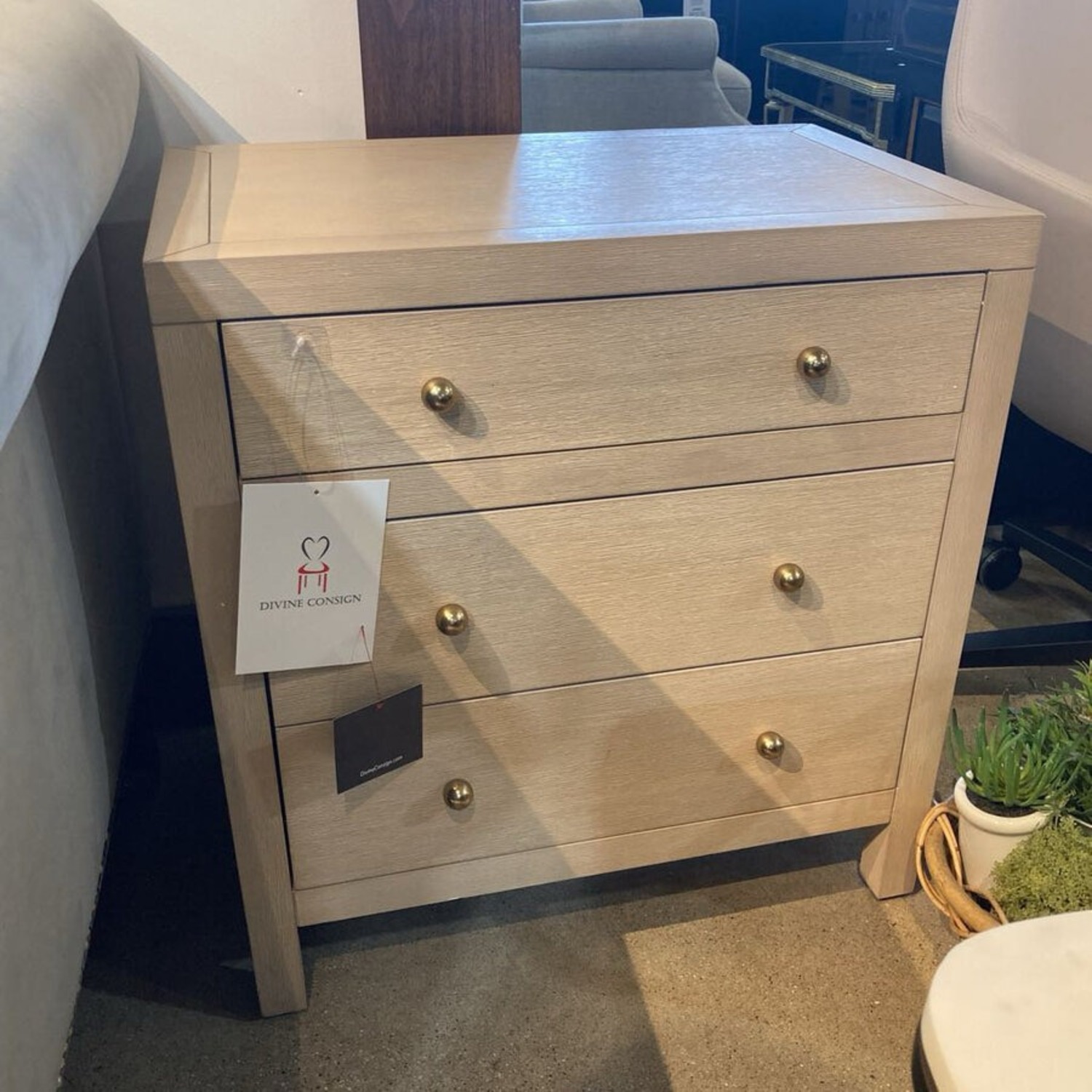 Celine 3-Drawer Nightstand - image-3