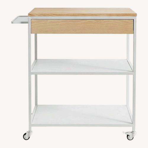 Used Pottery Barn Hold Everything Kitchen Cart for sale on AptDeco