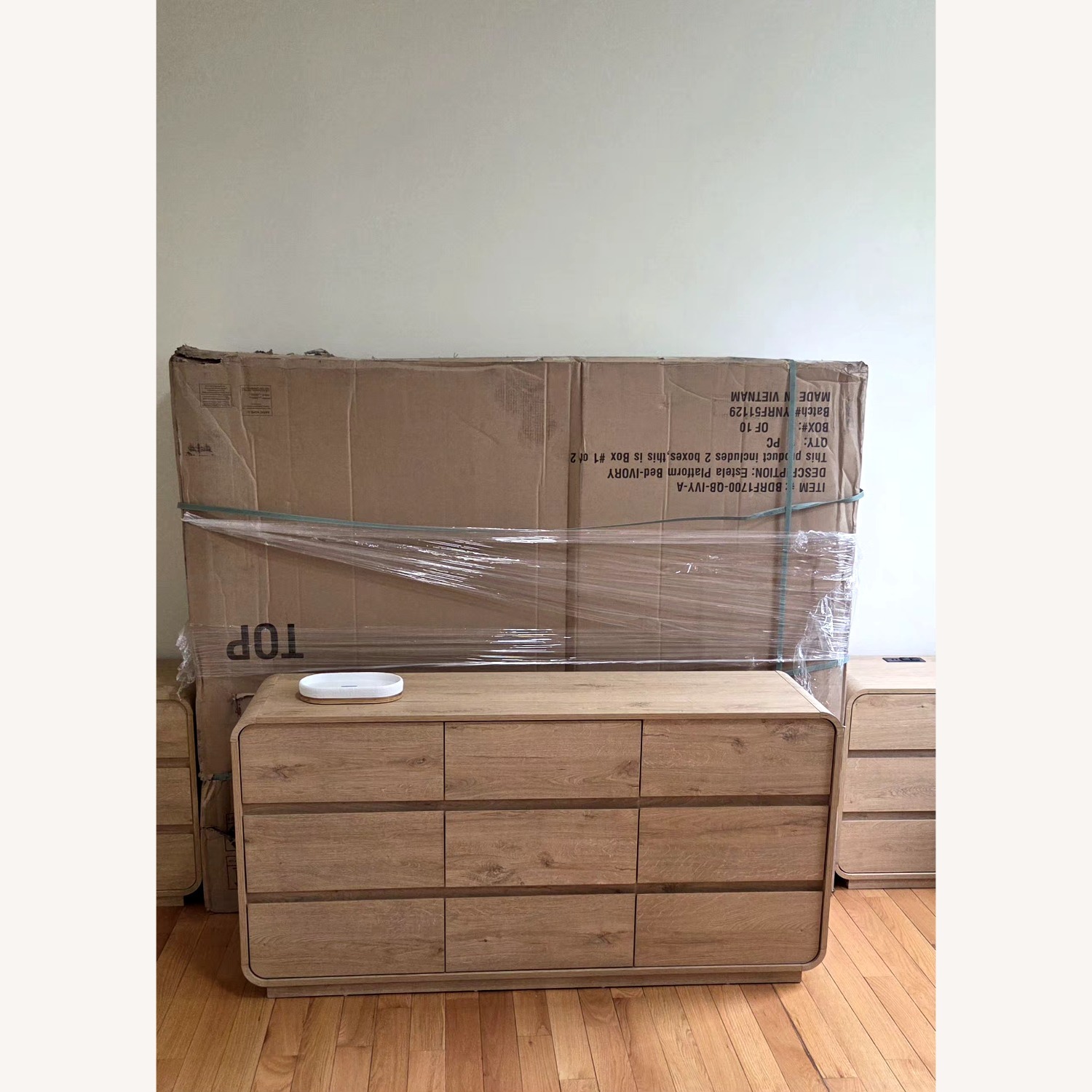 Amazon Standifurno Natural Wood Dresser - image-6