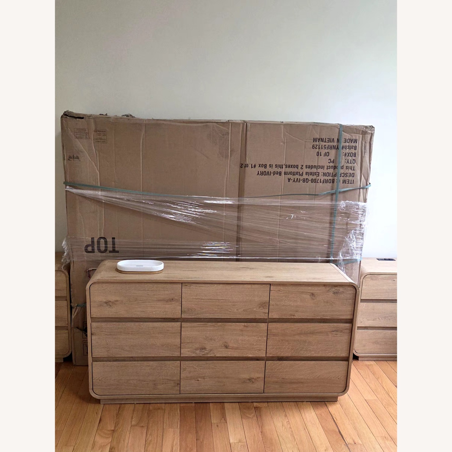 Amazon Standifurno Natural Wood Dresser - image-2