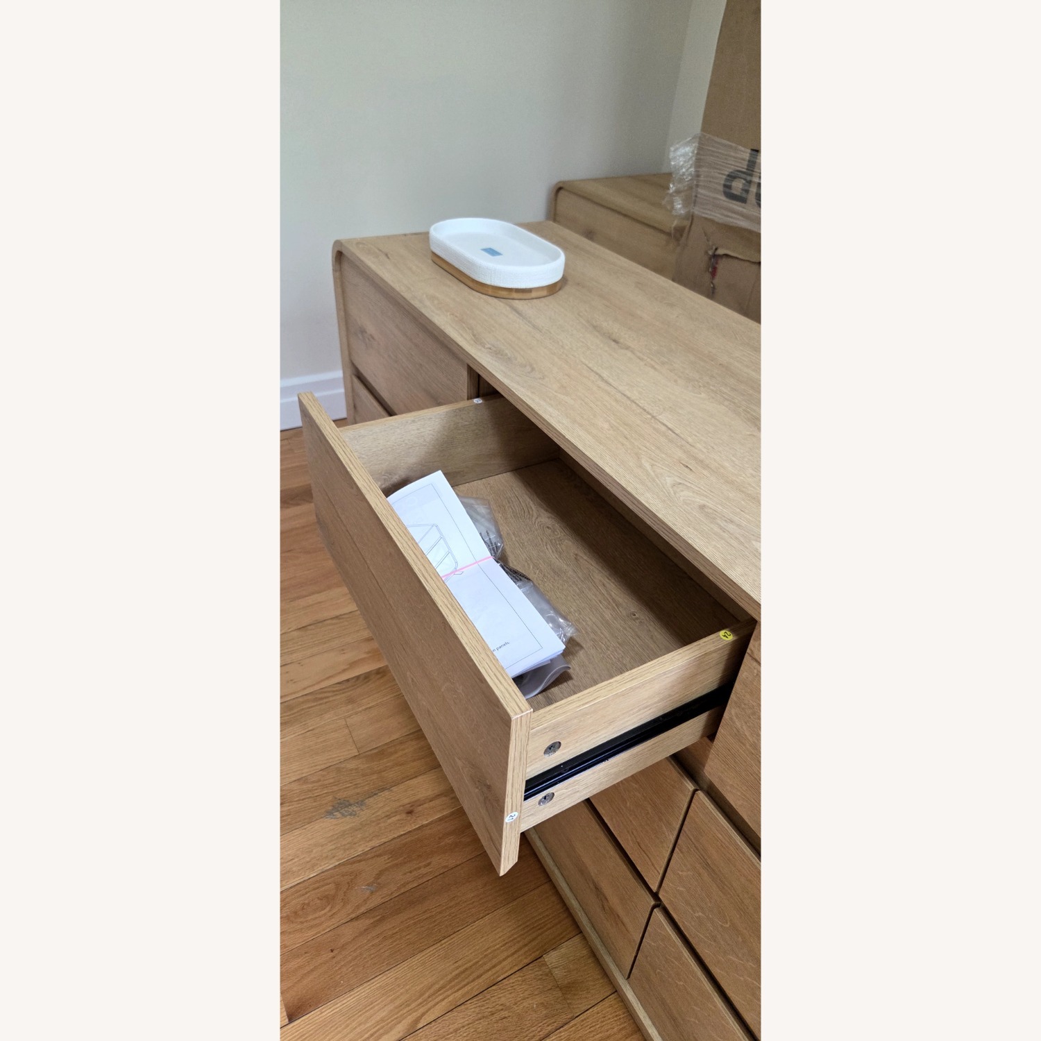 Amazon Standifurno Natural Wood Dresser - image-3
