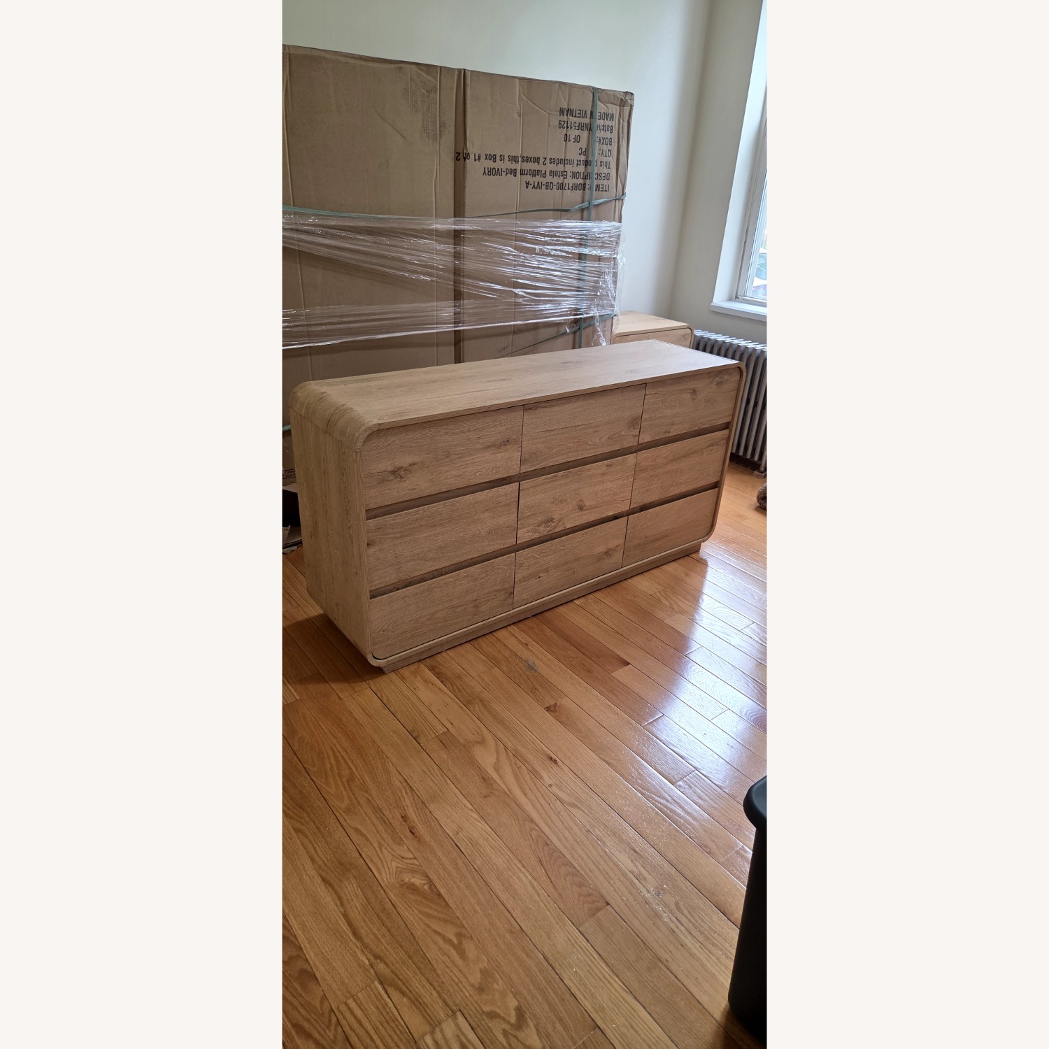 Amazon Standifurno Natural Wood Dresser - image-1