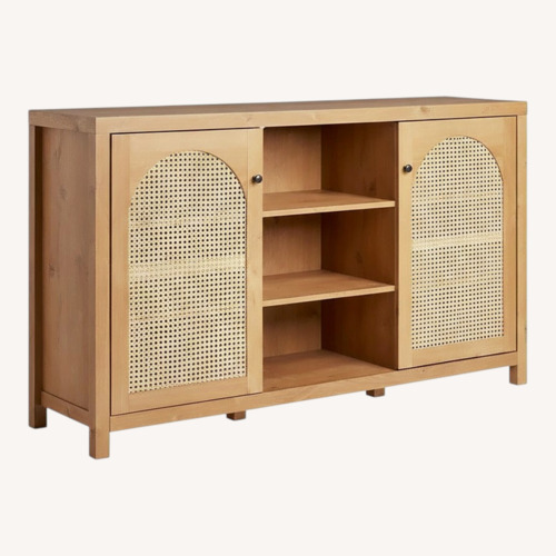 Used Sasha 58" Rattan Sideboard TV Stand for sale on AptDeco