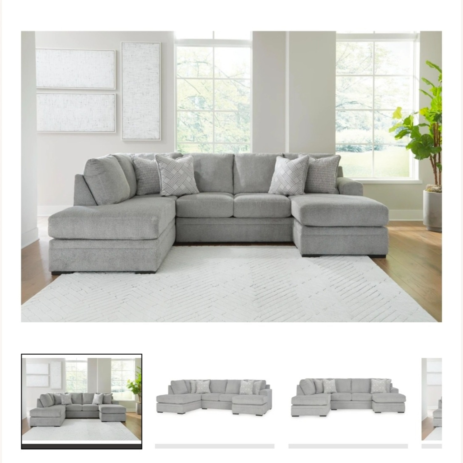 Ashley Furniture Casselbury 2-Piece Sectional with Chaise - image-1