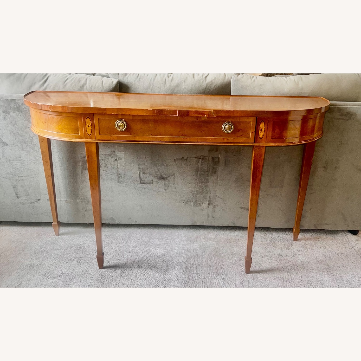 Hekman Furniture Light Brown Wood Sideboard - image-1