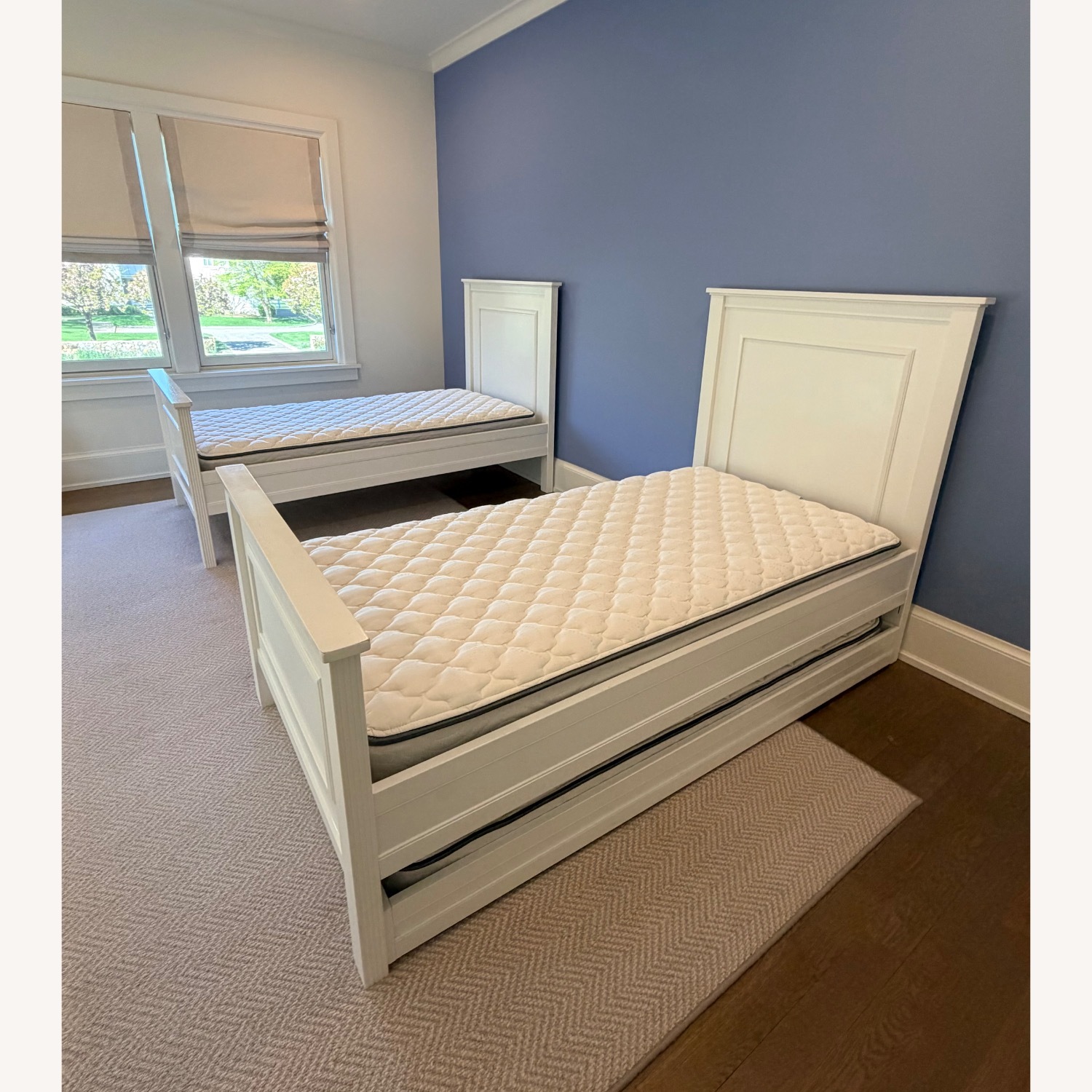 Pottery Barn Fillmore Twin Beds (With Trundle) - image-1