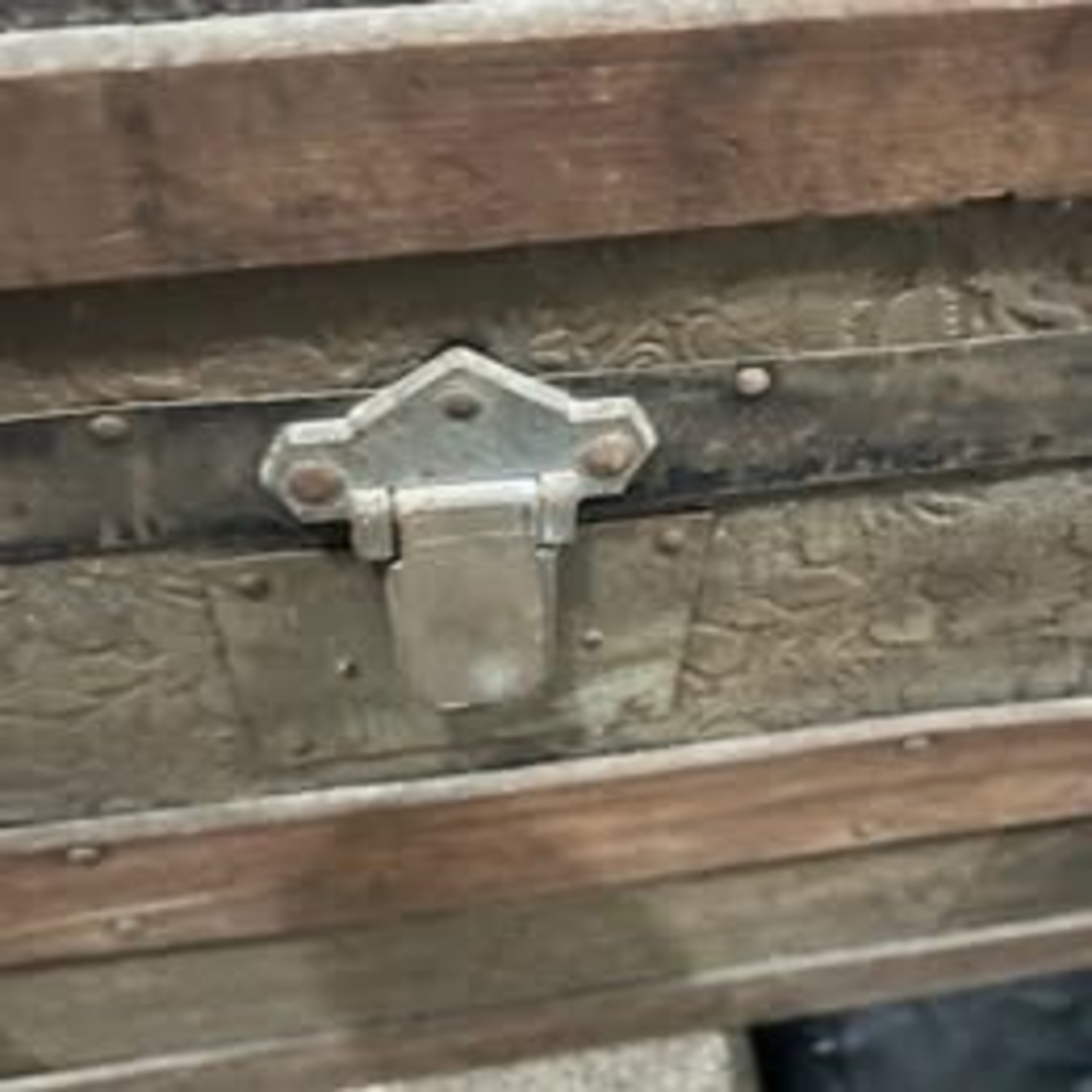 Rustic Wood Chest - image-12