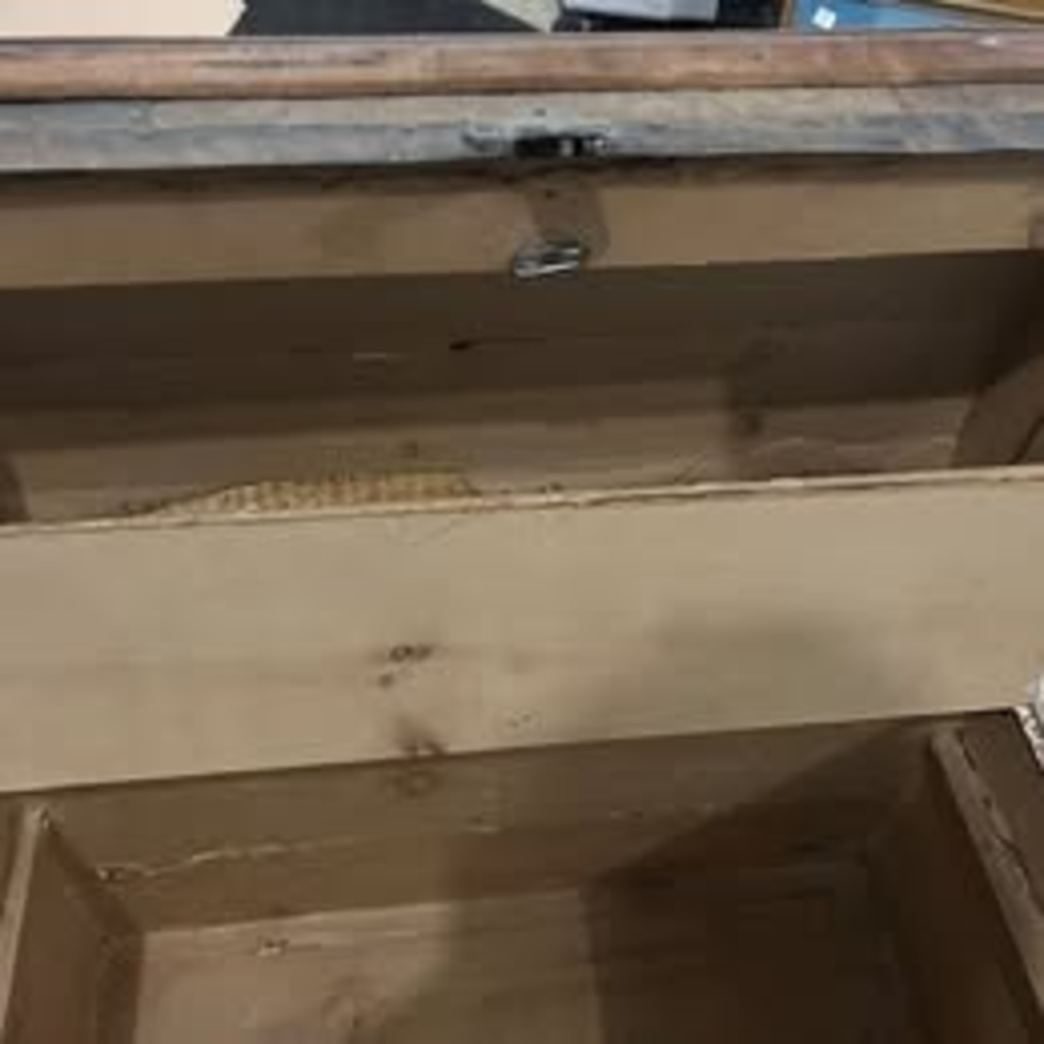 Rustic Wood Chest - image-4