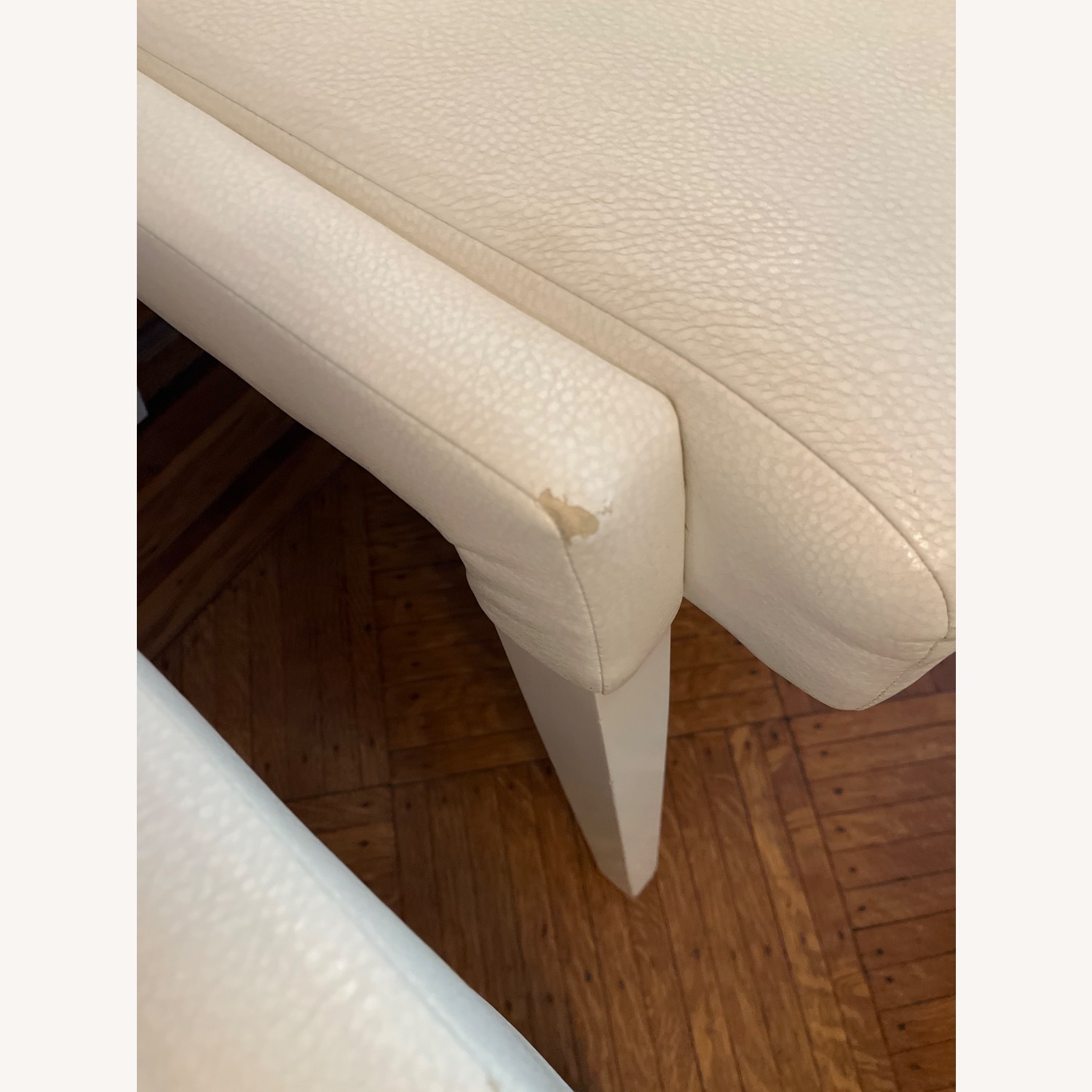 Nathan Anthony Furniture White Dining Chairs - image-4