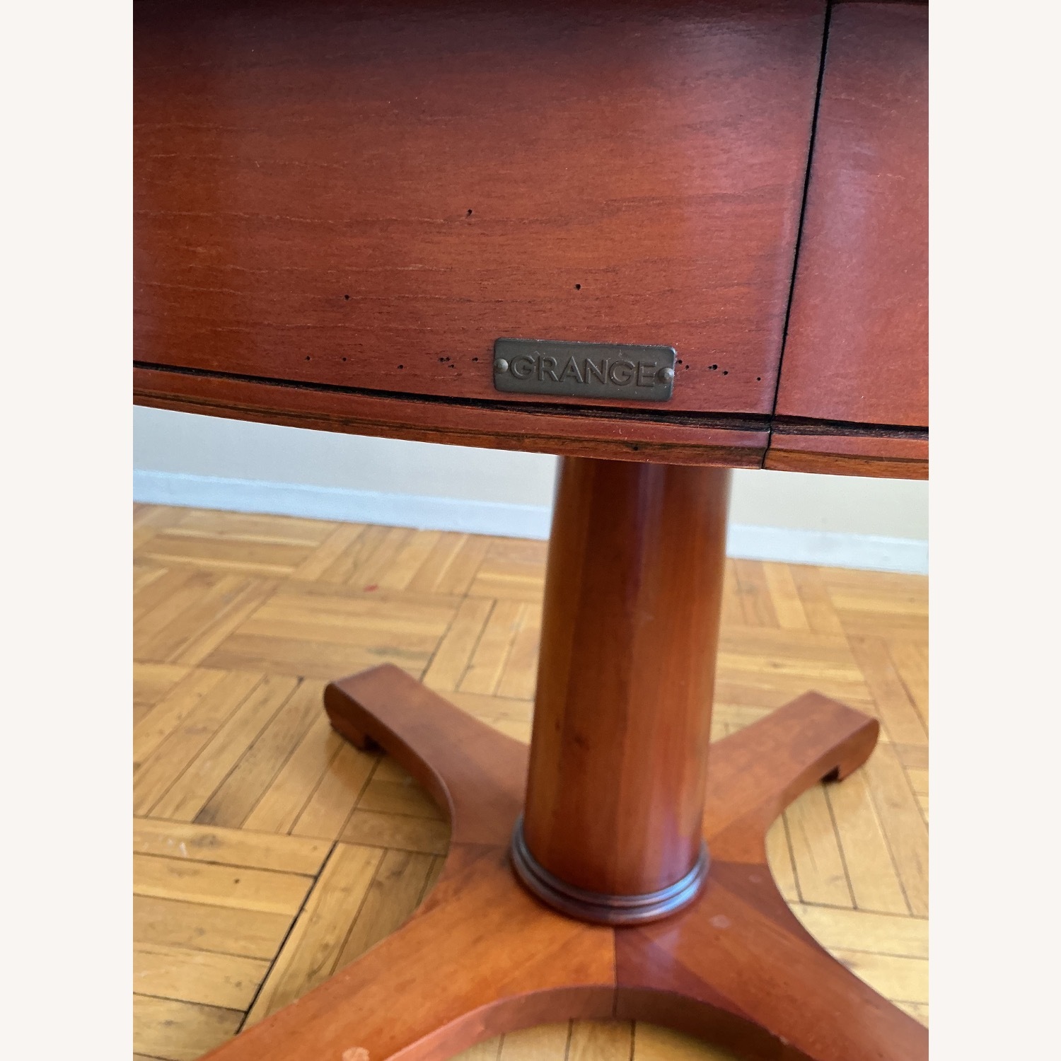 Grange French Cherry Dining Table and Four Chairs - image-7