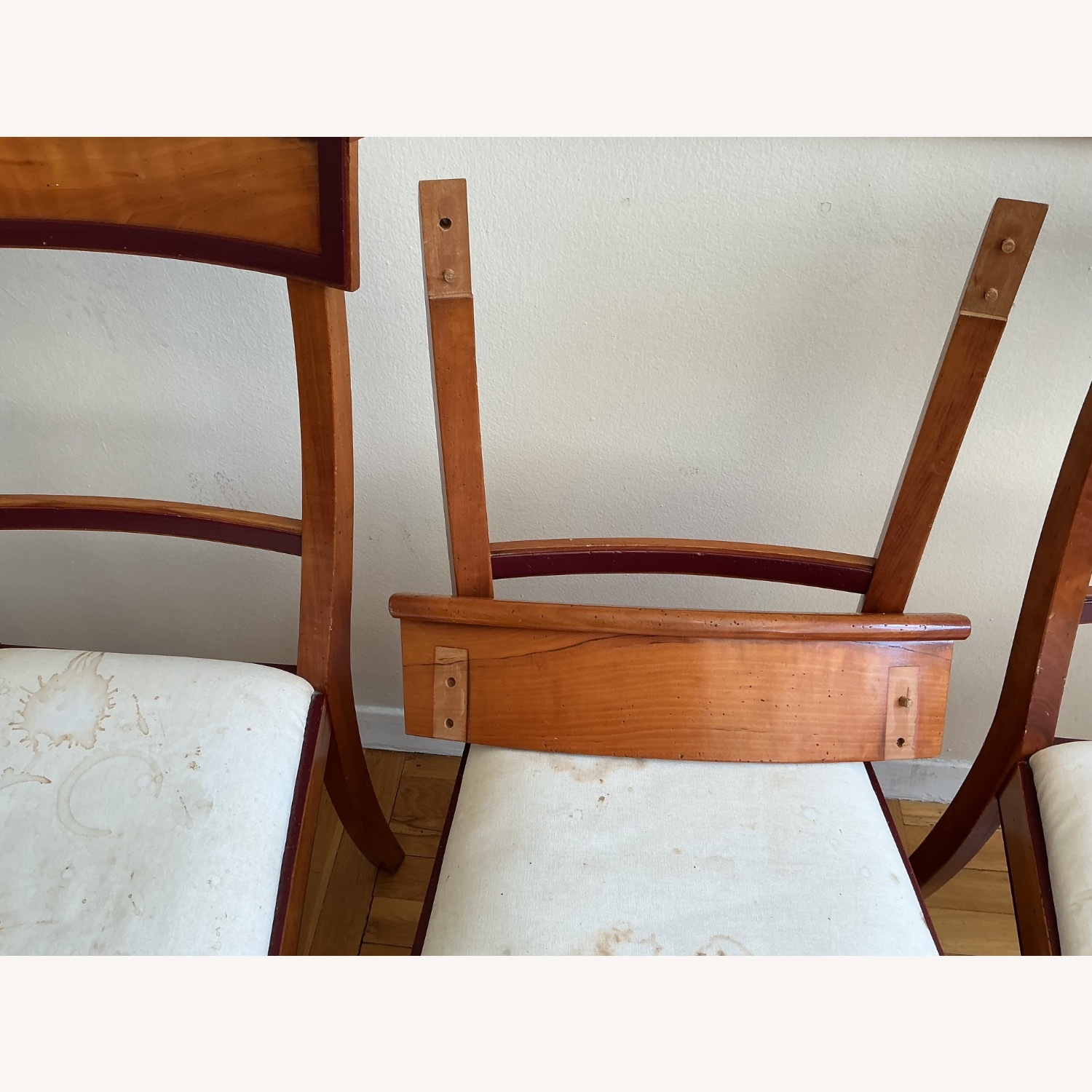 Grange French Cherry Dining Table and Four Chairs - image-12
