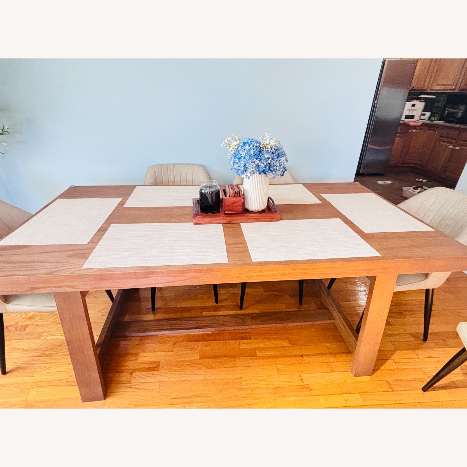 Wayfair Linzy Pine Solid Wood Dining Table - image-5