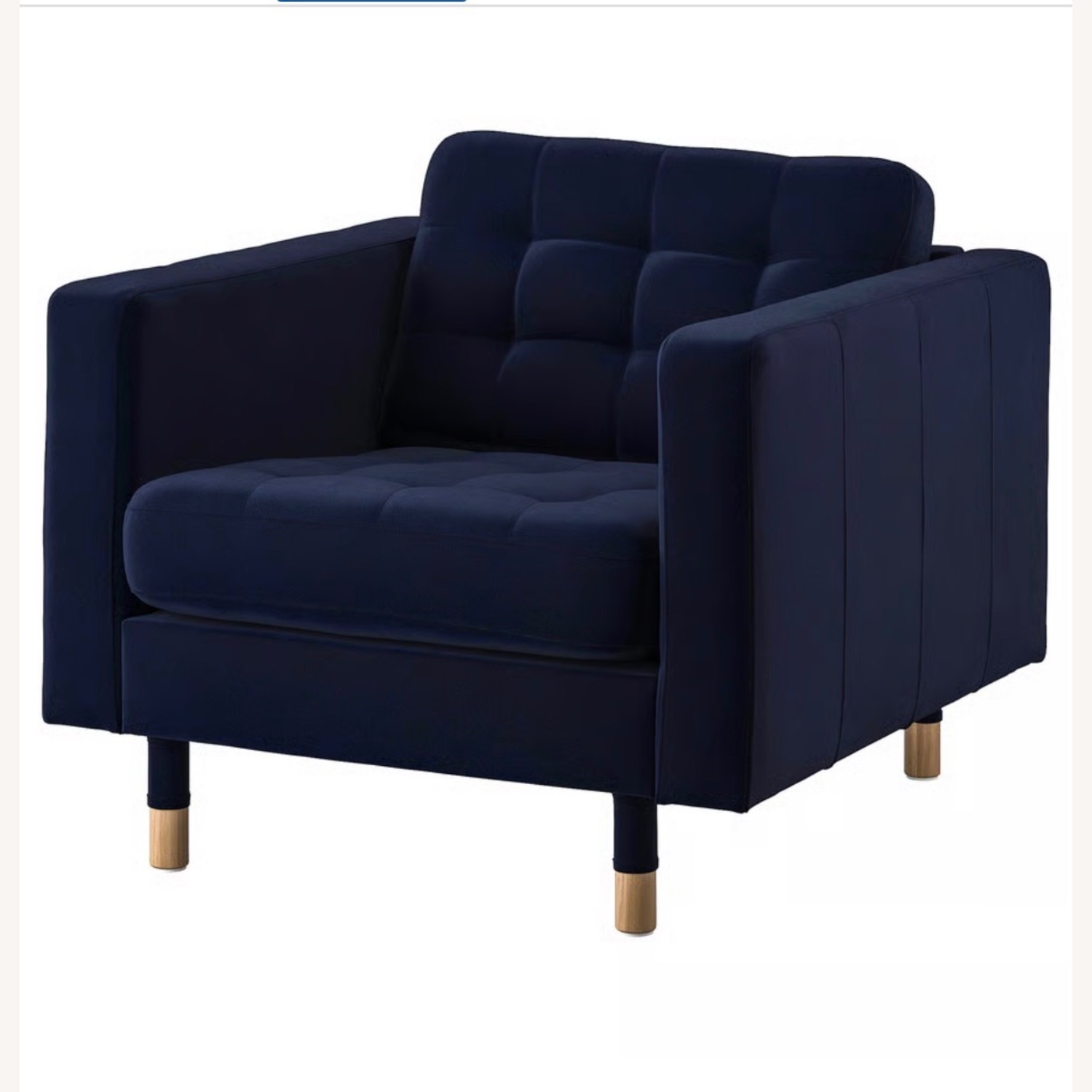 IKEA Landskrona Blue Accent Chairs - image-2