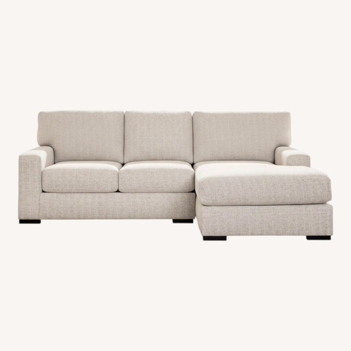 Used Ashley Furniture Next Gen Nuvella 2 Piece Sectional for sale on AptDeco