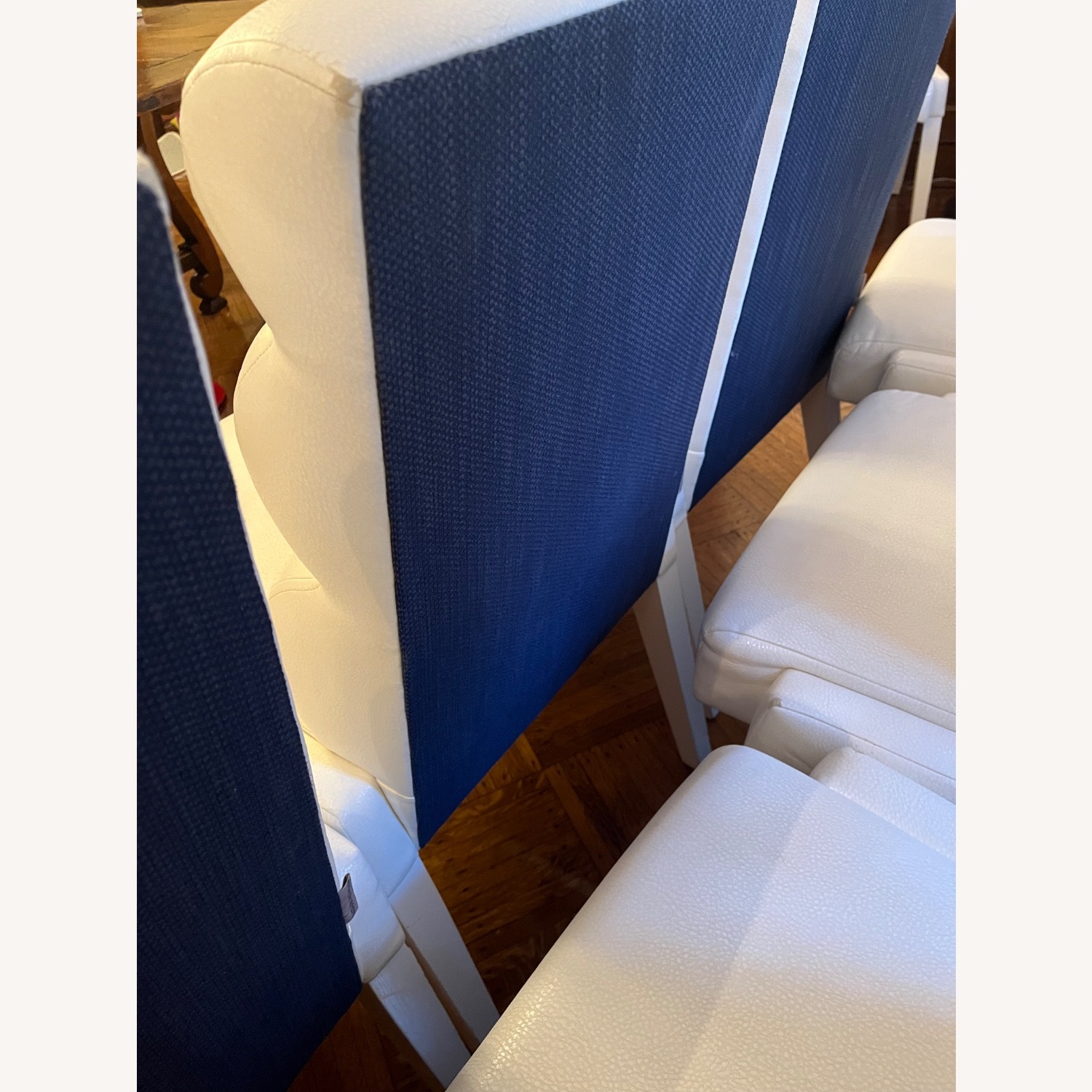 Nathan Anthony Furniture Orion White Dining Chairs - image-3