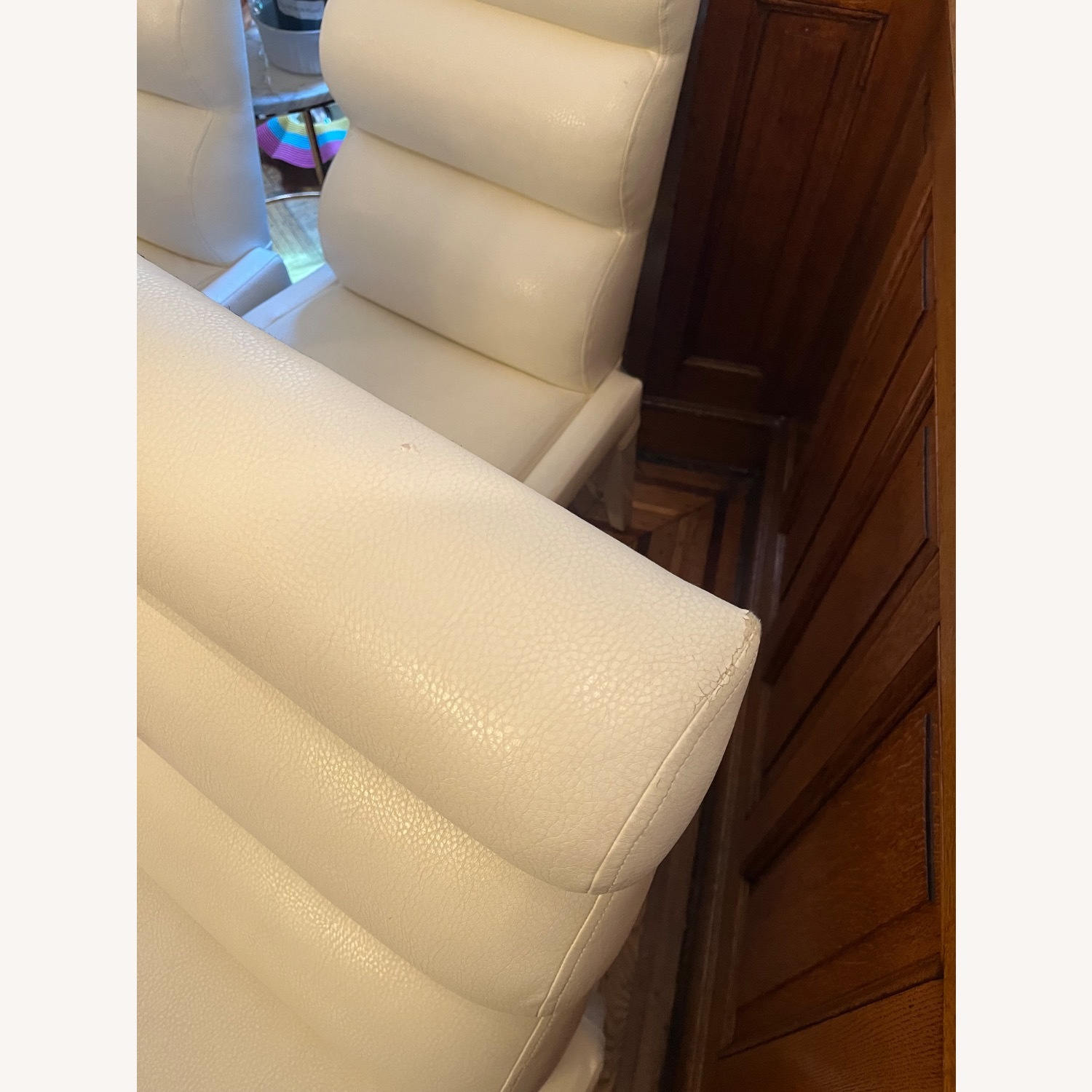 Nathan Anthony Furniture Orion White Dining Chairs - image-4