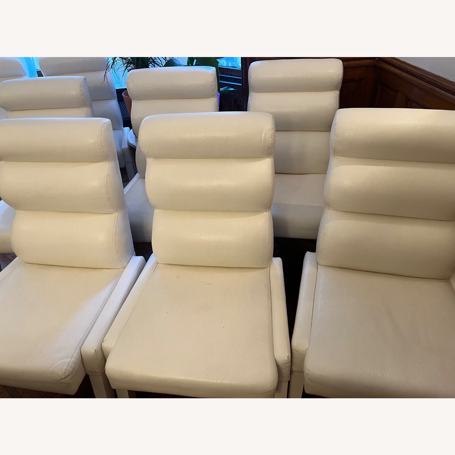 Nathan Anthony Furniture Orion White Dining Chairs - image-2