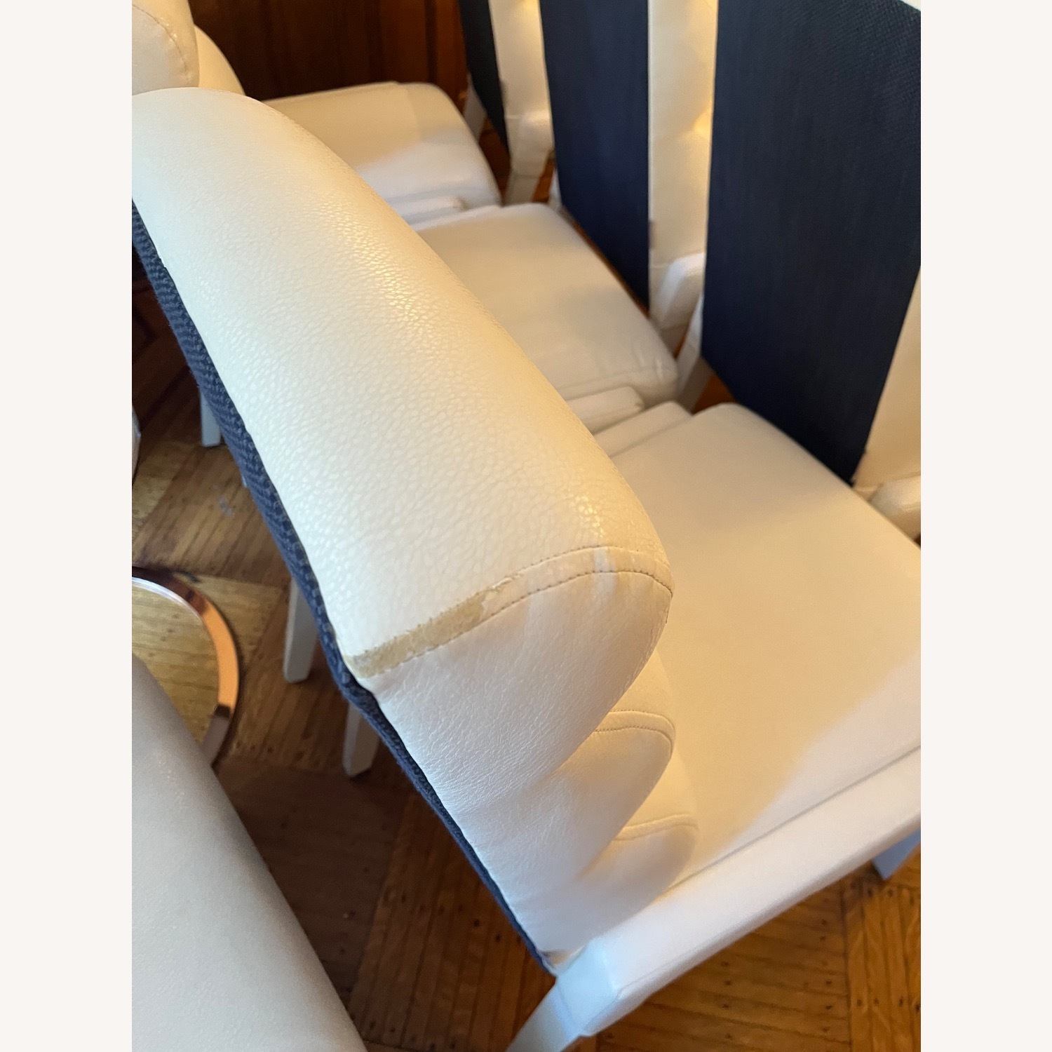 Nathan Anthony Furniture Orion White Dining Chairs - image-8