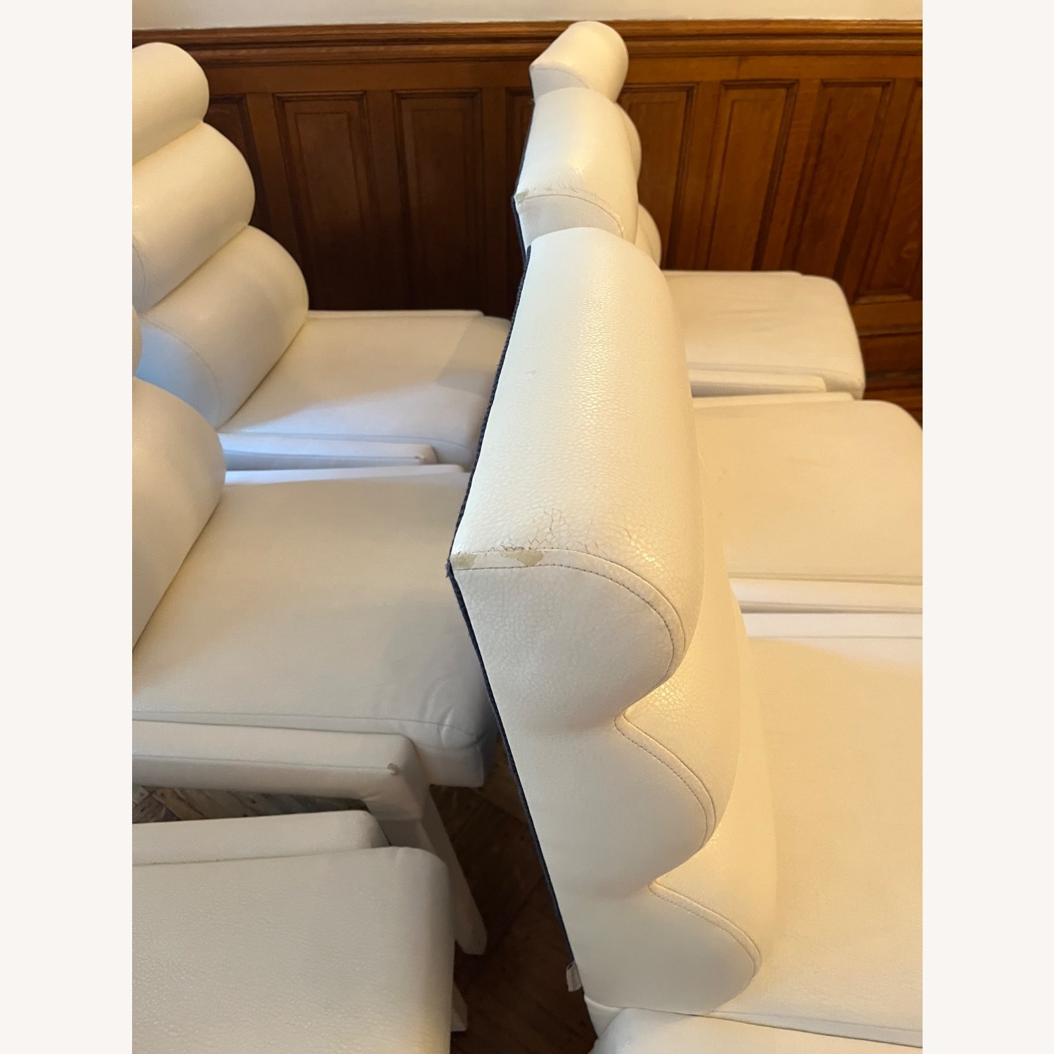 Nathan Anthony Furniture Orion White Dining Chairs - image-6