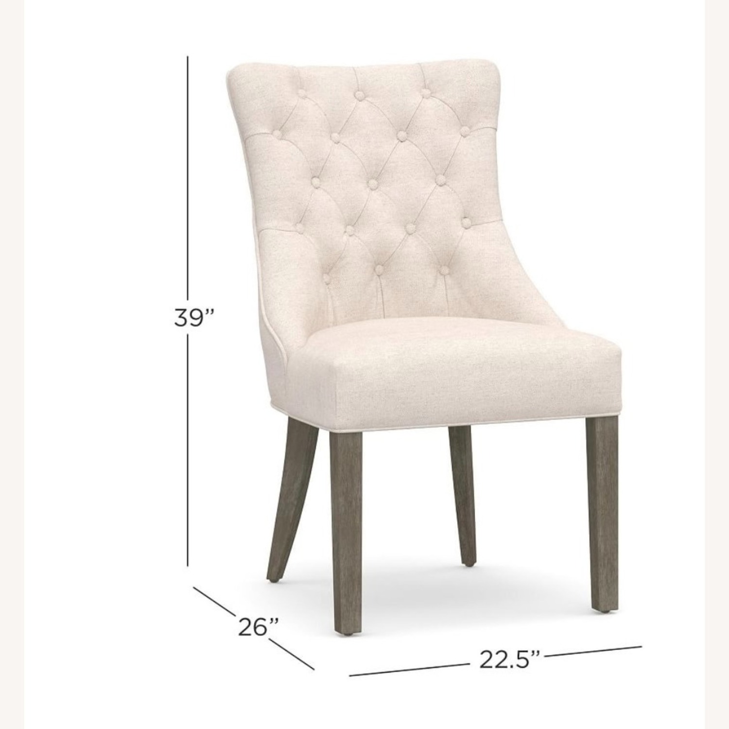 Pottery Barn Benchwright Dining Table + Hayes Chairs  - image-5