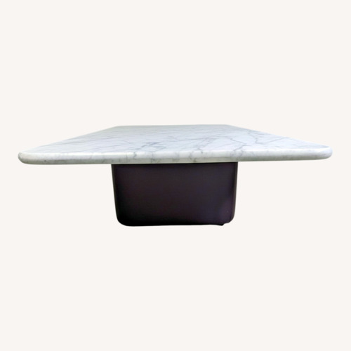 Used Large Marble Top Coffee Table  for sale on AptDeco