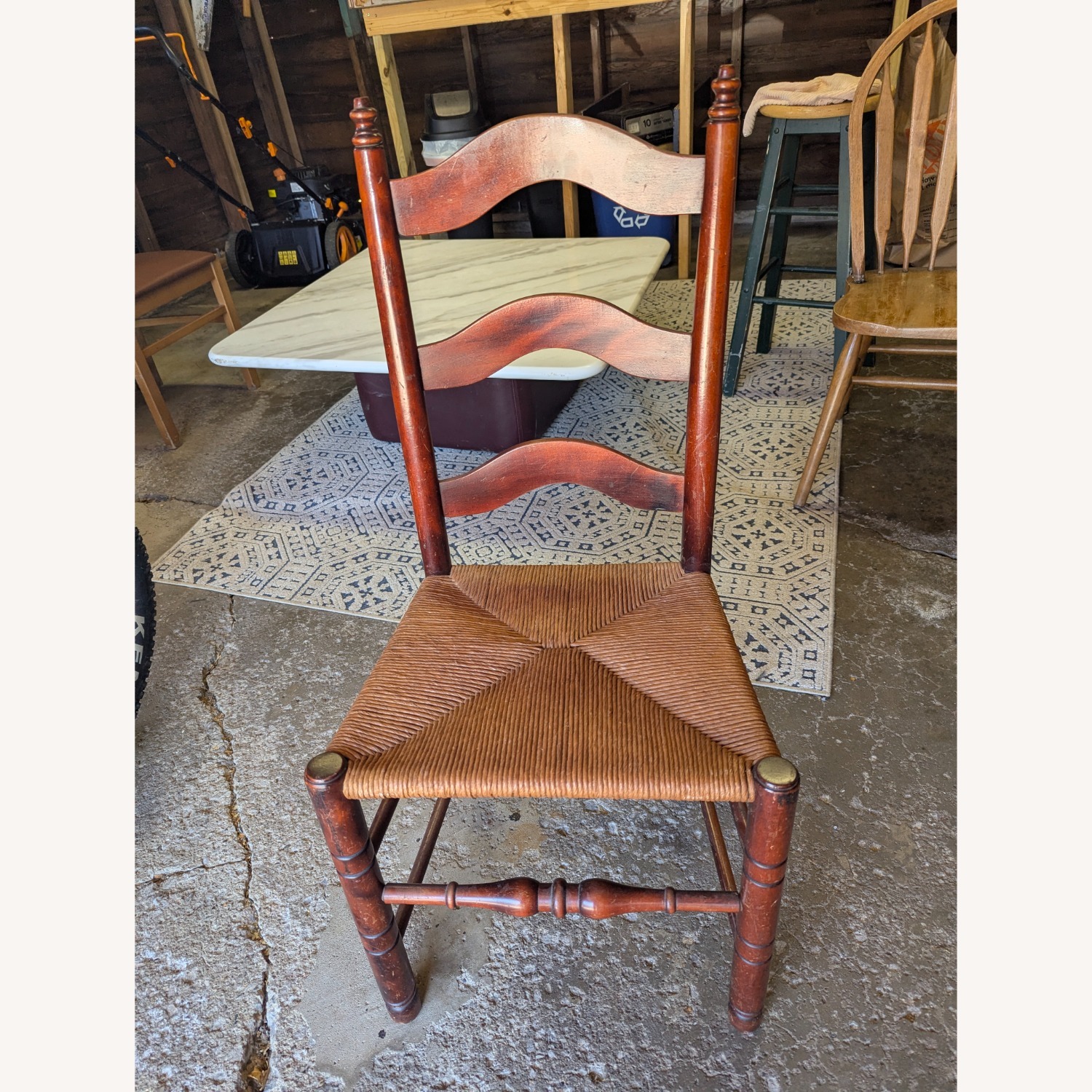 Stickley Three Maple Ladder Back Chair - image-1