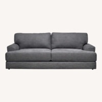 Raymour & Flanigan Sundera Light Gray 2 Seater Sofa