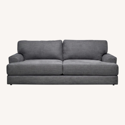 Used Raymour & Flanigan Sundera Light Gray 2 Seater Sofa for sale on AptDeco
