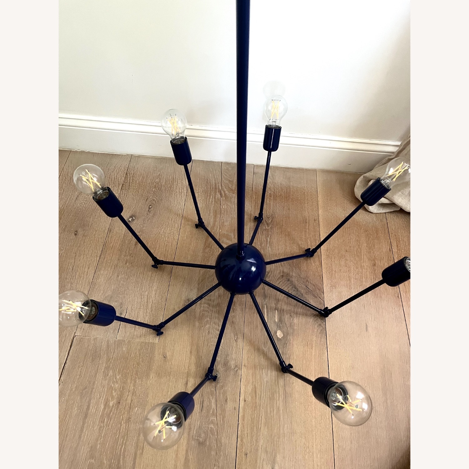 De La Espada Blue Metal Ceiling Lamp - image-2