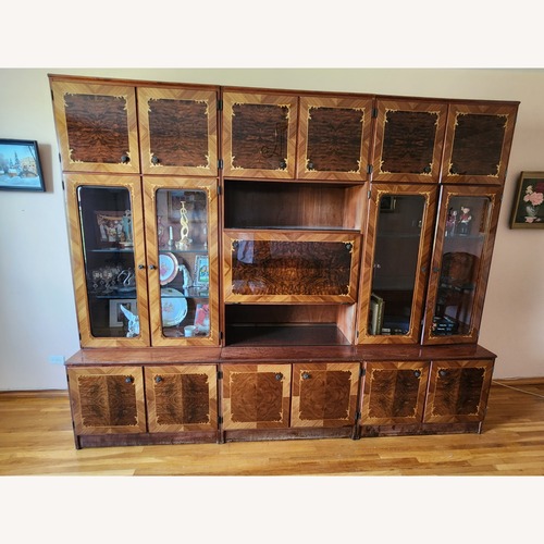Used Vintage/Antique Wood Wall Unit for sale on AptDeco