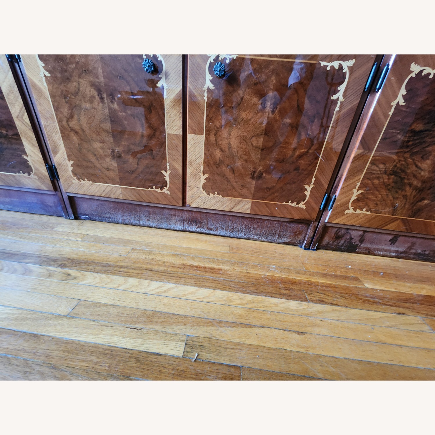 Vintage/Antique Wood Wall Unit - image-4