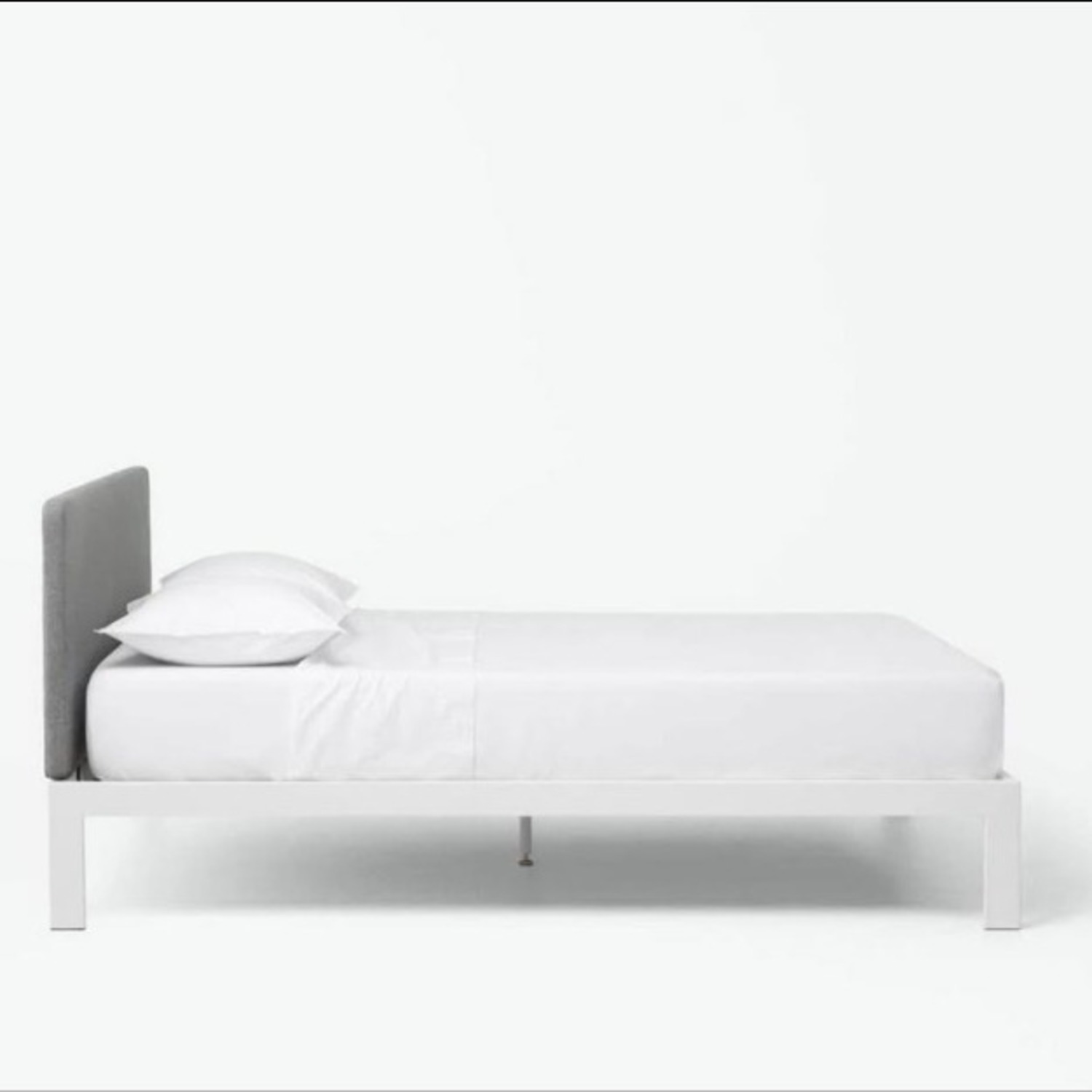 Tuft & Needle White Stainless Steel Queen Bed - image-2