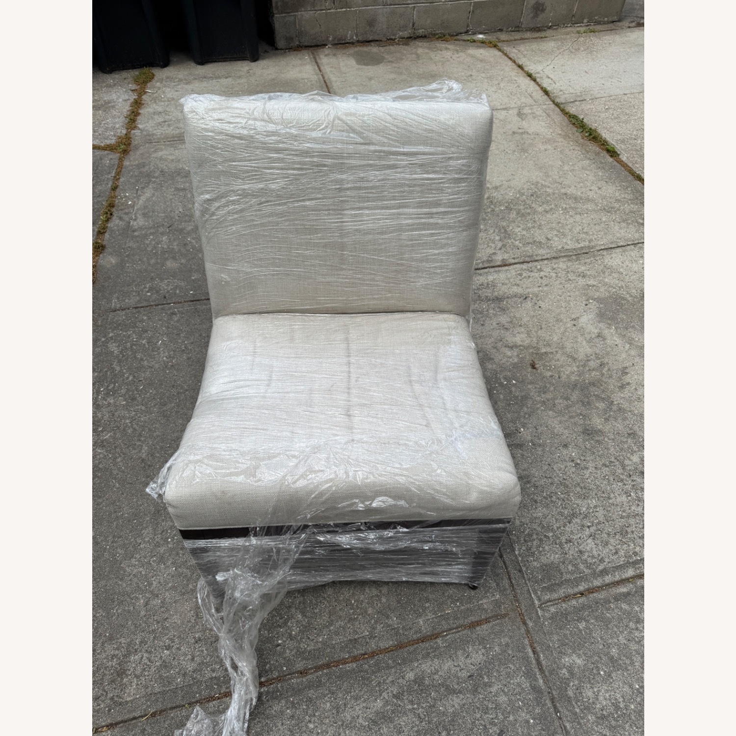 Ethan Allen Natural Accent Chair - image-1