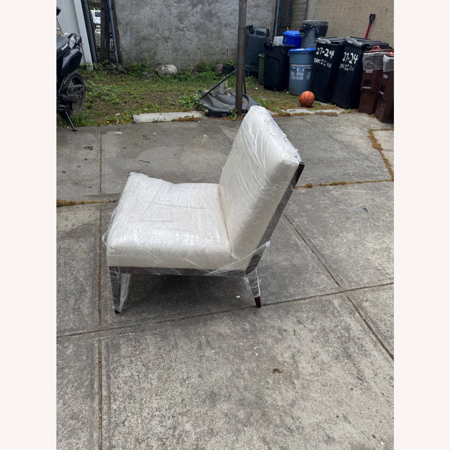 Ethan Allen Natural Accent Chair - image-2