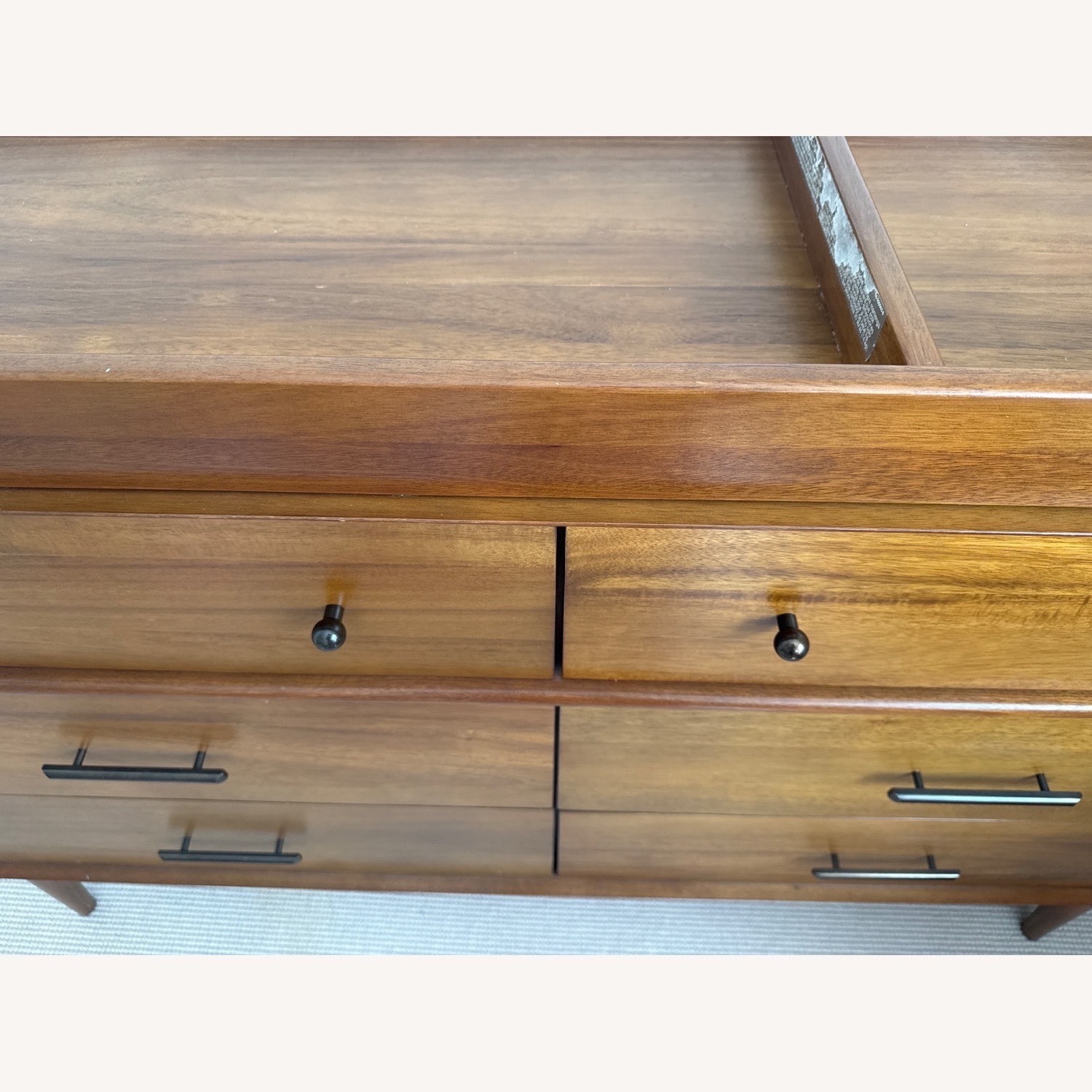 Pottery Barn Kids Dark Brown Wood Dresser - image-5