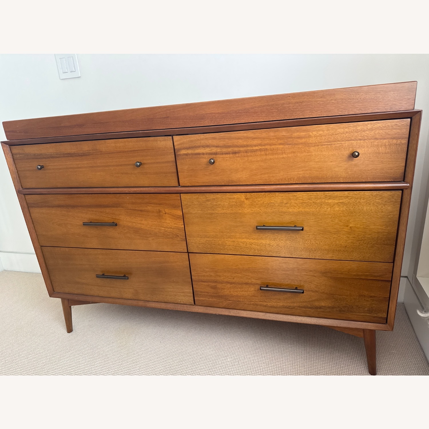 Pottery Barn Kids Dark Brown Wood Dresser - image-2