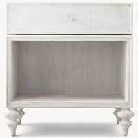 Urban Outfitters White Wood Nightstand