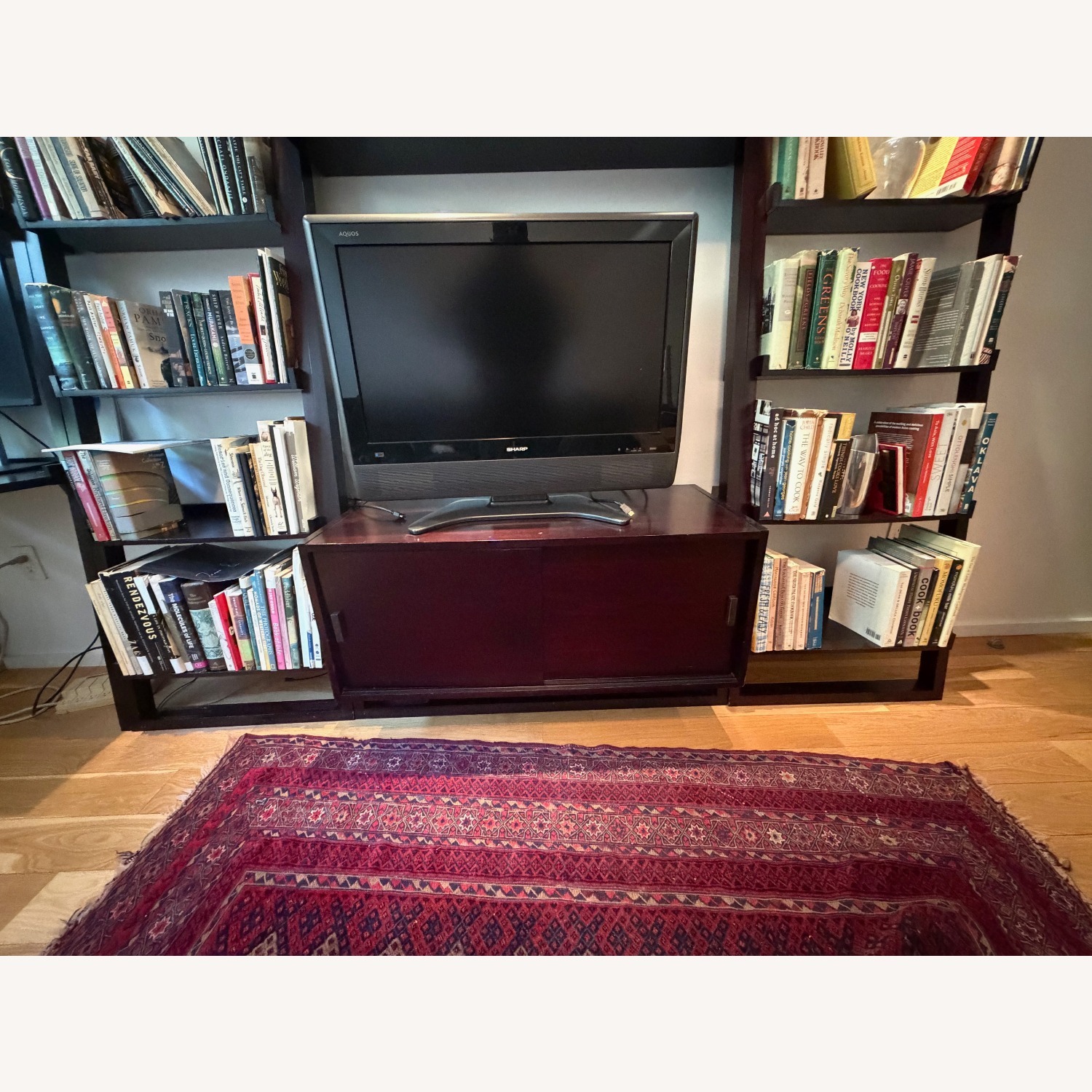 Crate & Barrel Dark Brown Sloane Media Center  - image-3